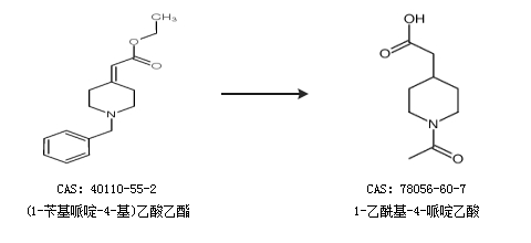 1-乙酰基-4-哌啶乙酸的合成路线有哪些?