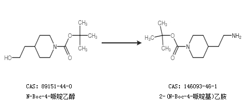 2-(N-Boc-4-哌啶基)乙胺的合成路线有哪些?