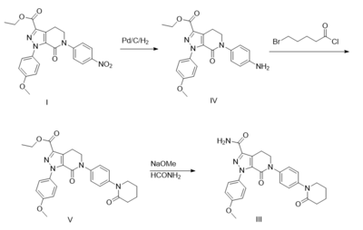 1-(4-甲氧基苯基)-7-氧代-6-[4-(2-氧代哌啶-1-基)苯基]-4,5.